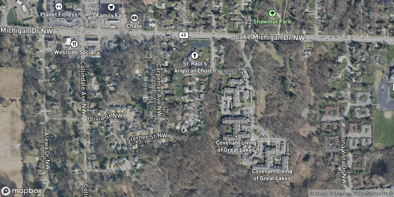 Thornridge Plat — satellite view