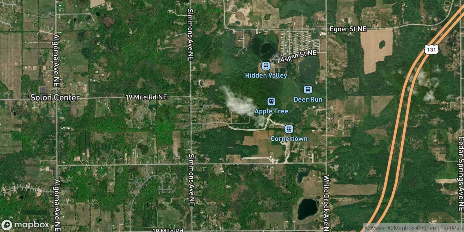 Northpointe Farms — satellite view