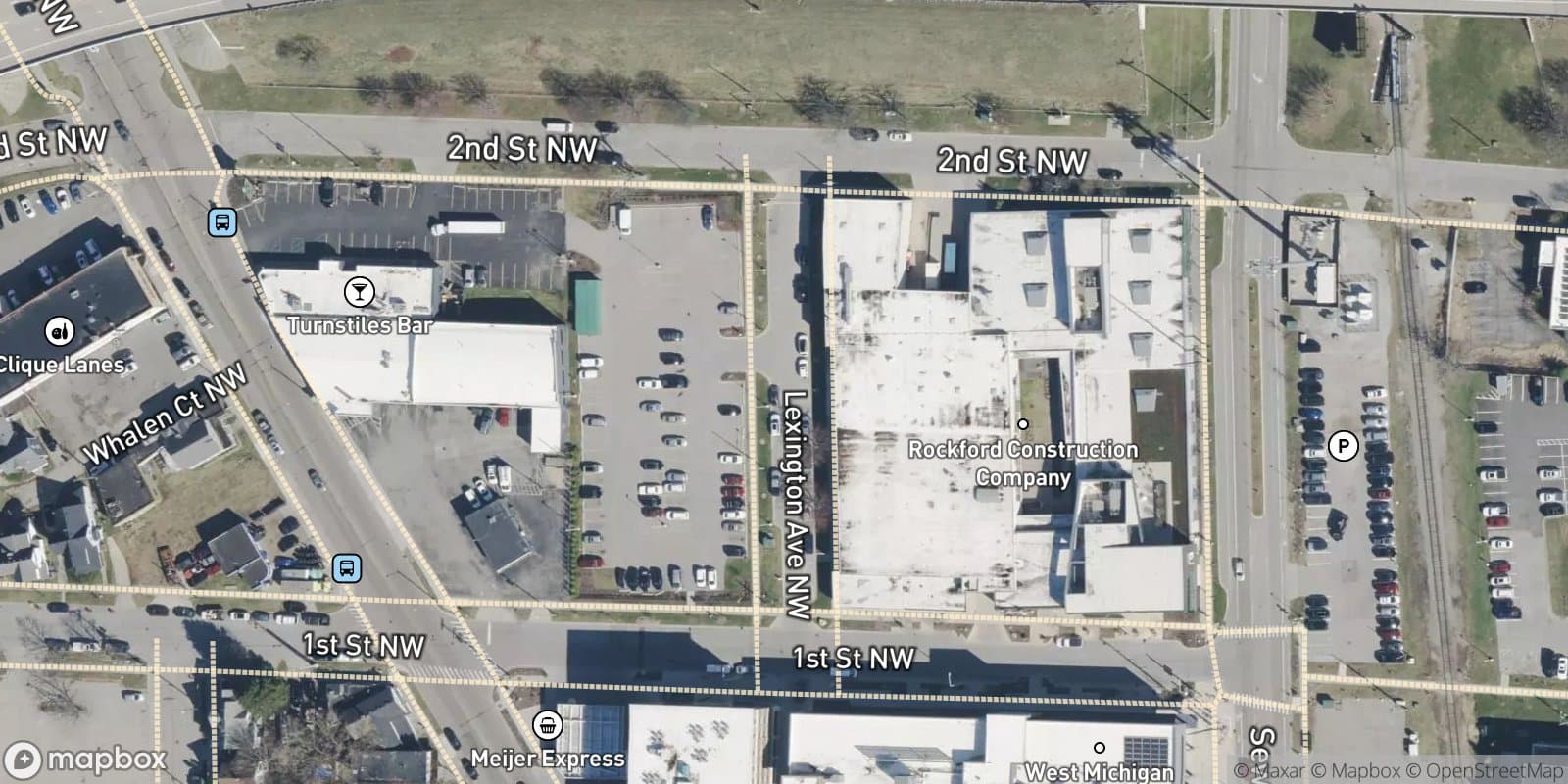 Cuming & Ferry'S Addition, Amended Plat of Lots 116, 117, 120, 121, 126, 128 Thru 130, 137 and Vacated Portion of Lexington Avenue — satellite view