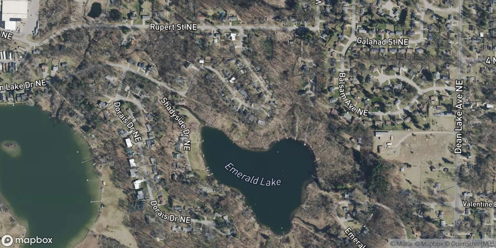 Emerald Lake Terraces — satellite view