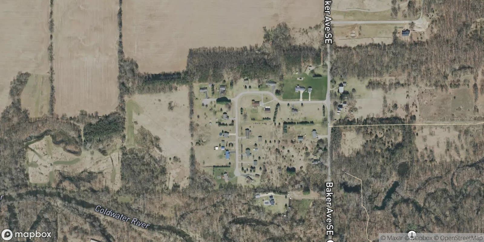 Timber Line Estates — satellite view