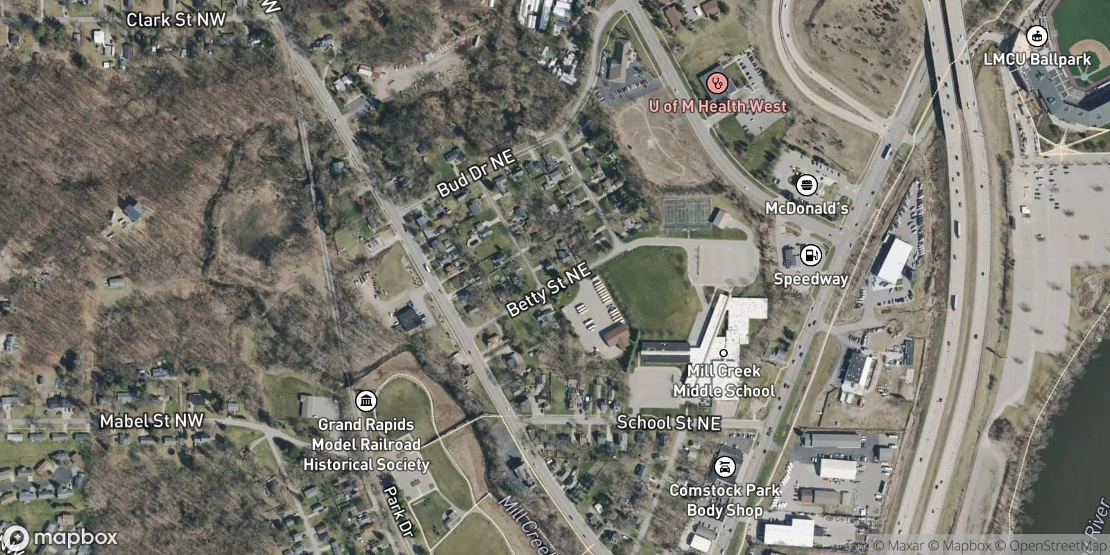 Lamoreaux Farm — satellite view