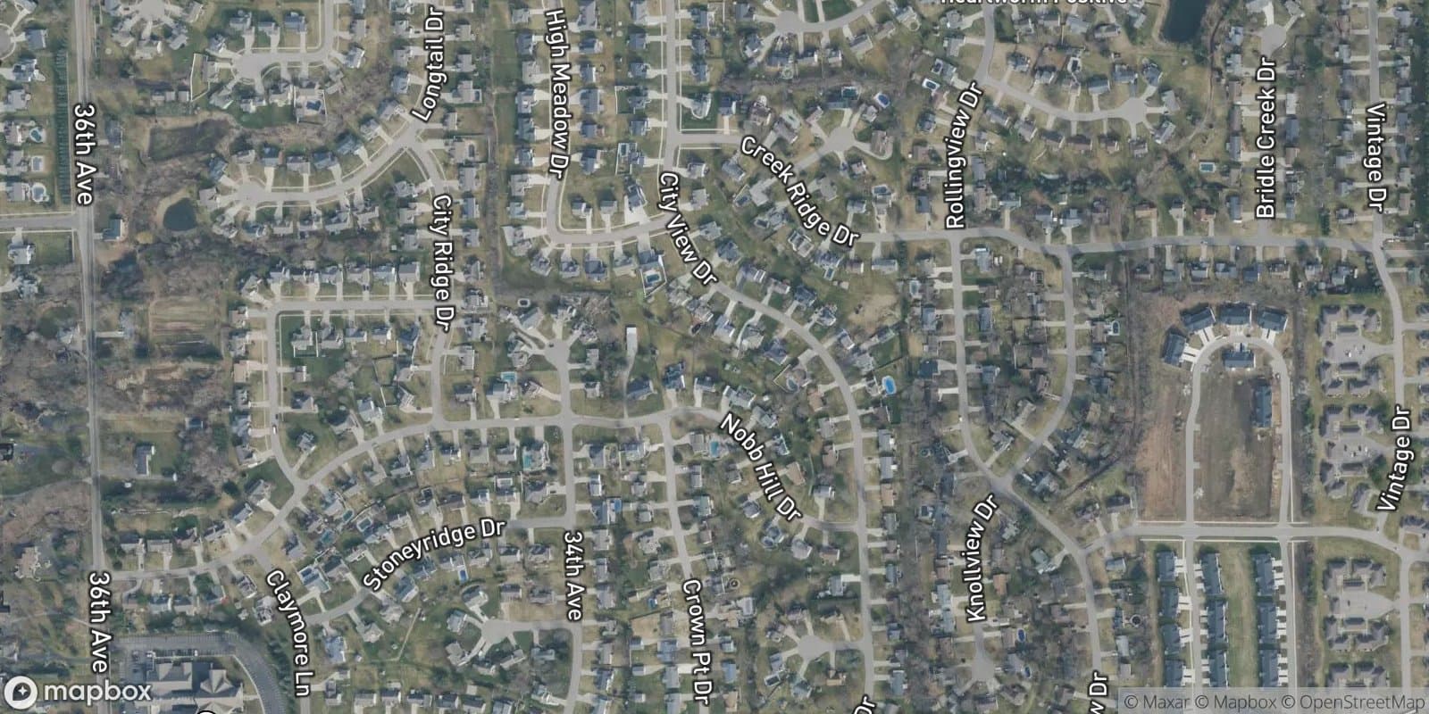 City View Estates — satellite view