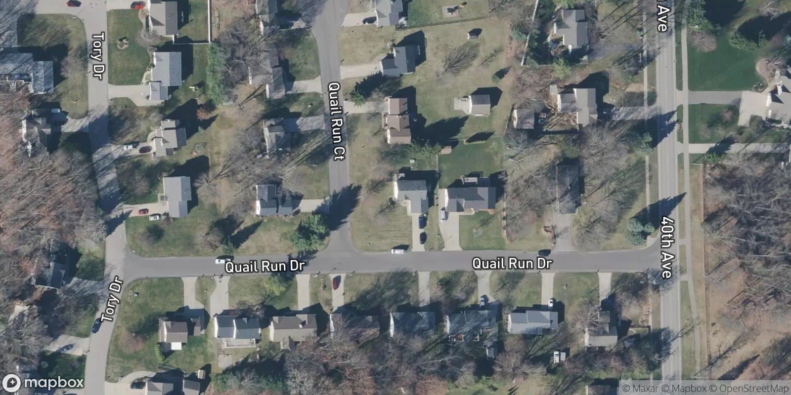 Georgetown Pines — satellite view