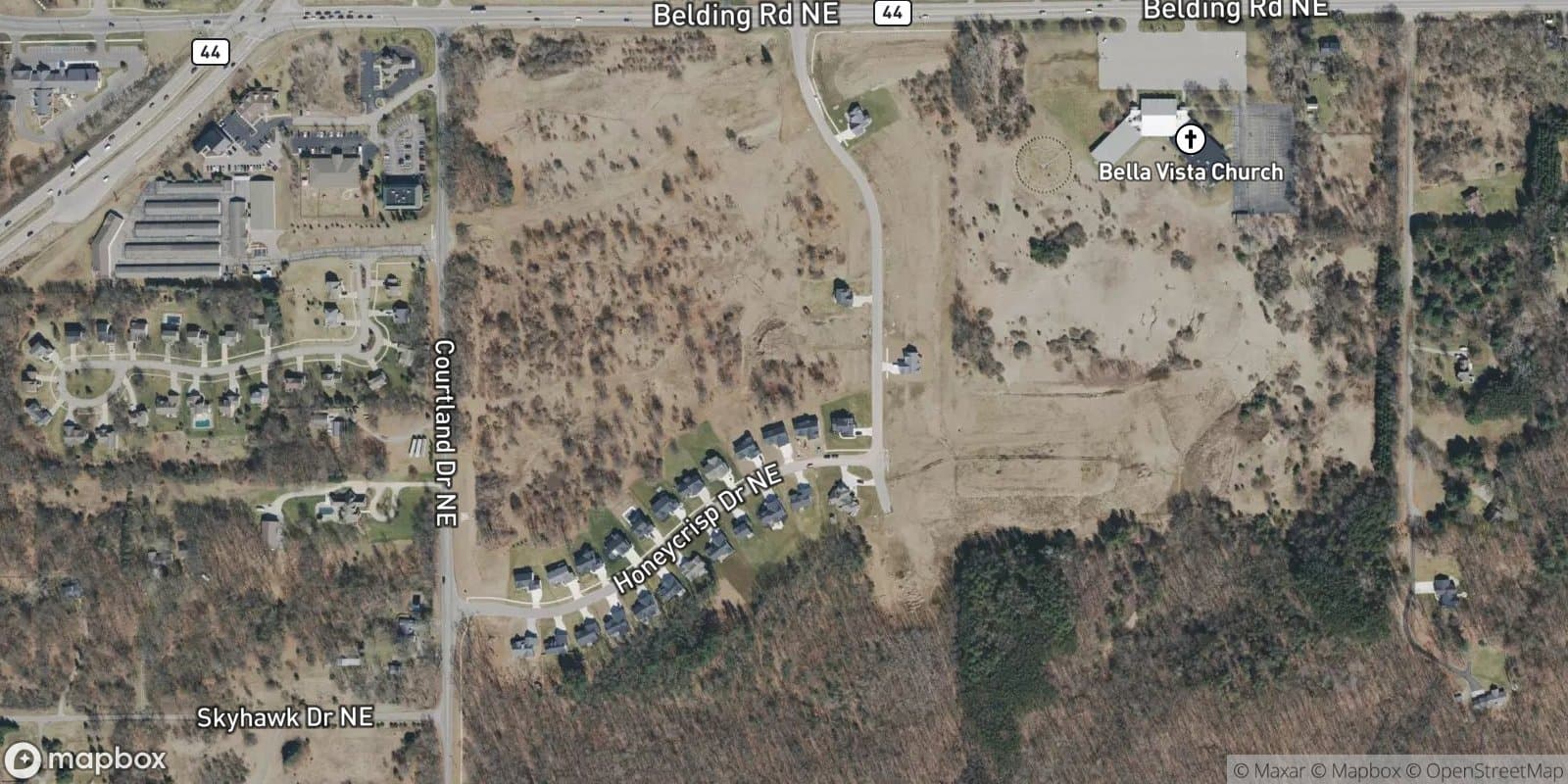 Orchard View — satellite view