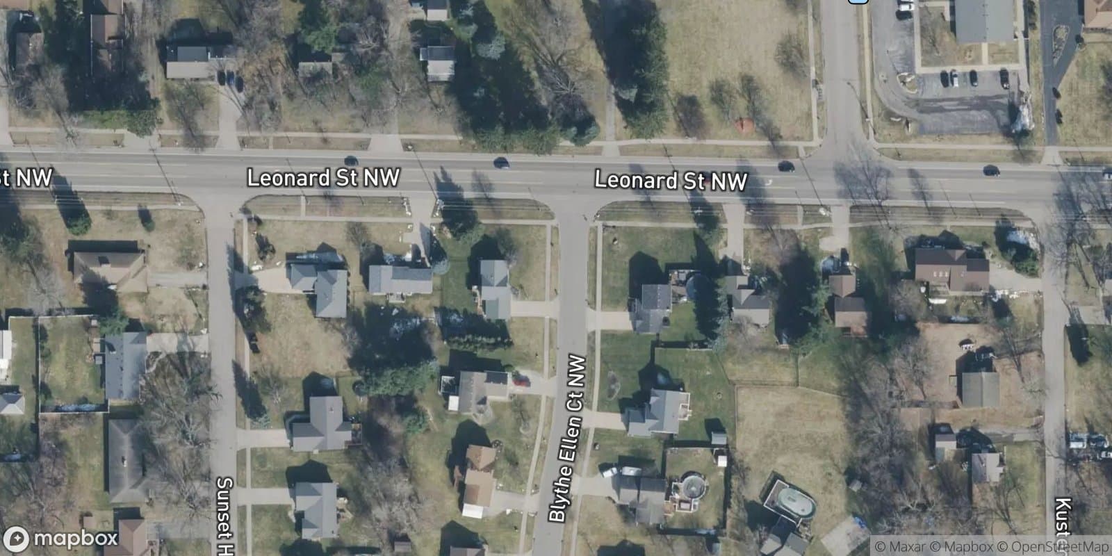 Sunshine Estates — satellite view