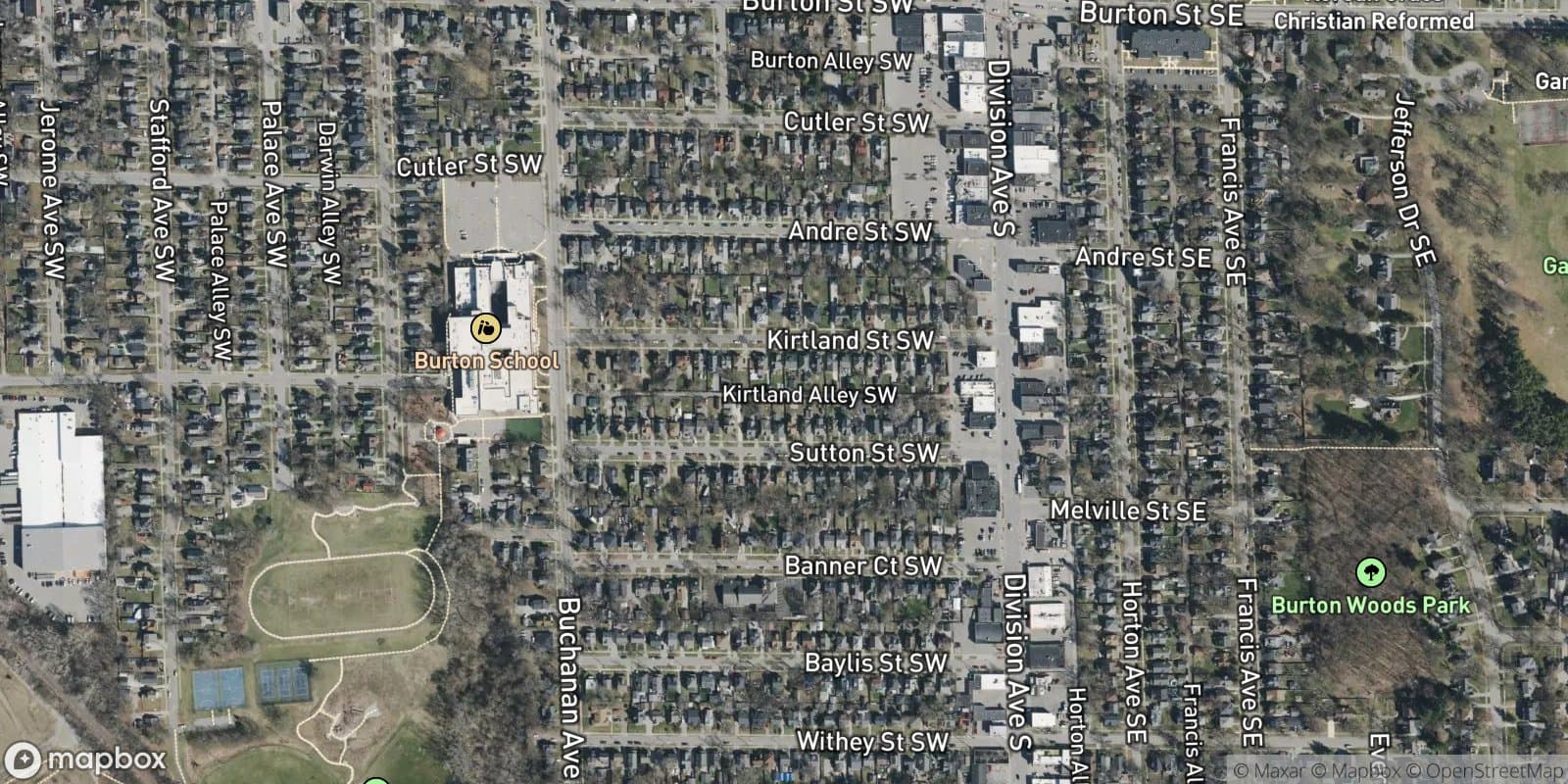 Kirtlands 2nd Add. — satellite view