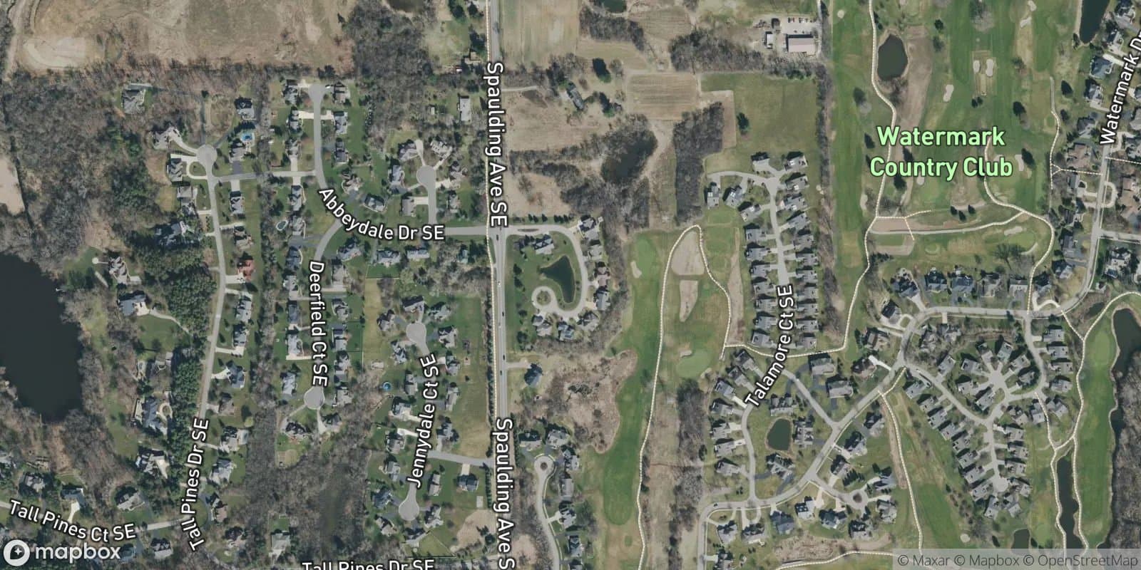 Tuscan Crest Condominiums — satellite view
