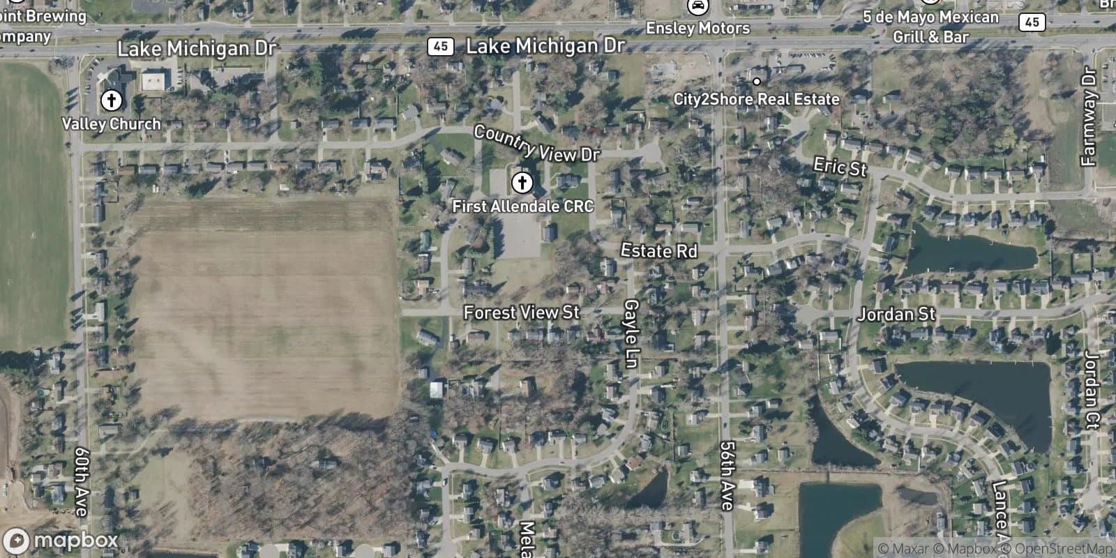 Country Estates Sub — satellite view