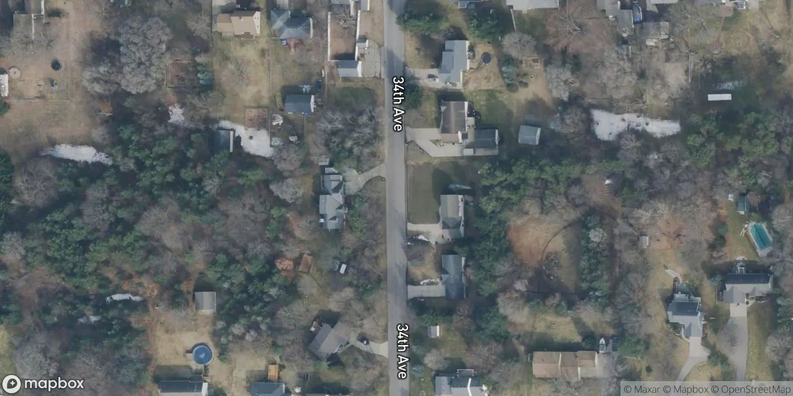 Brands Subdivision — satellite view