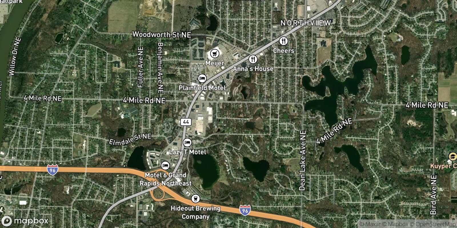 Brandau Farm Sub. — satellite view