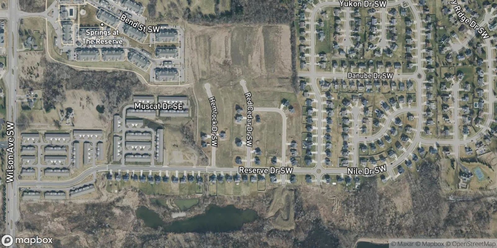 Rivertown Valley VI — satellite view