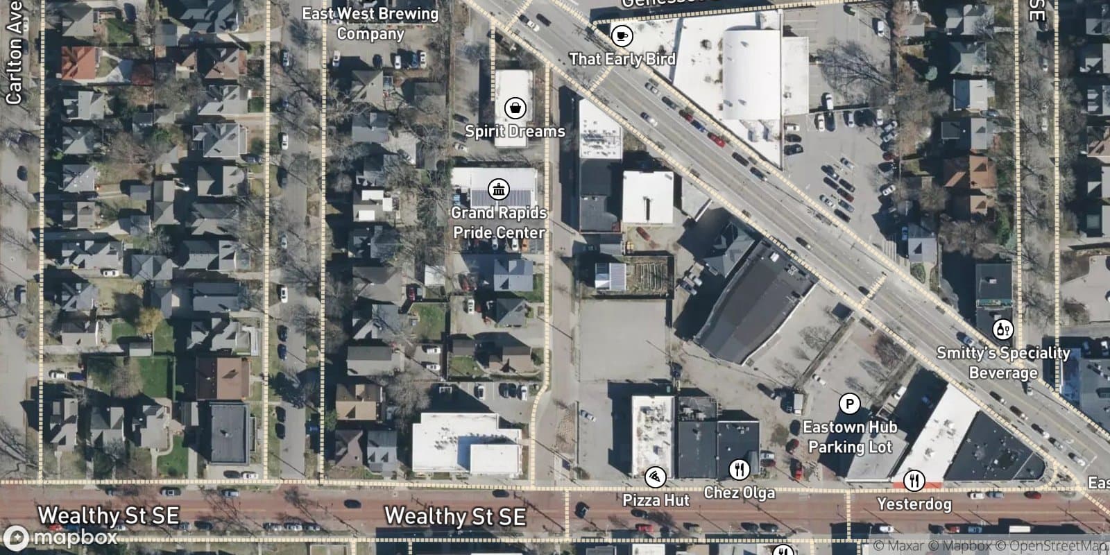 J.A. Giddings Add. — satellite view