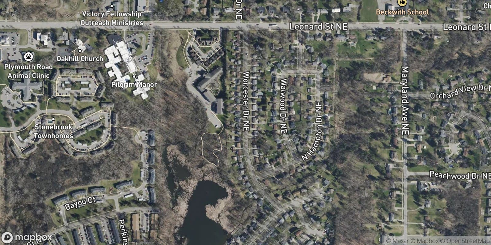 Gabrielle Add. No.1 — satellite view