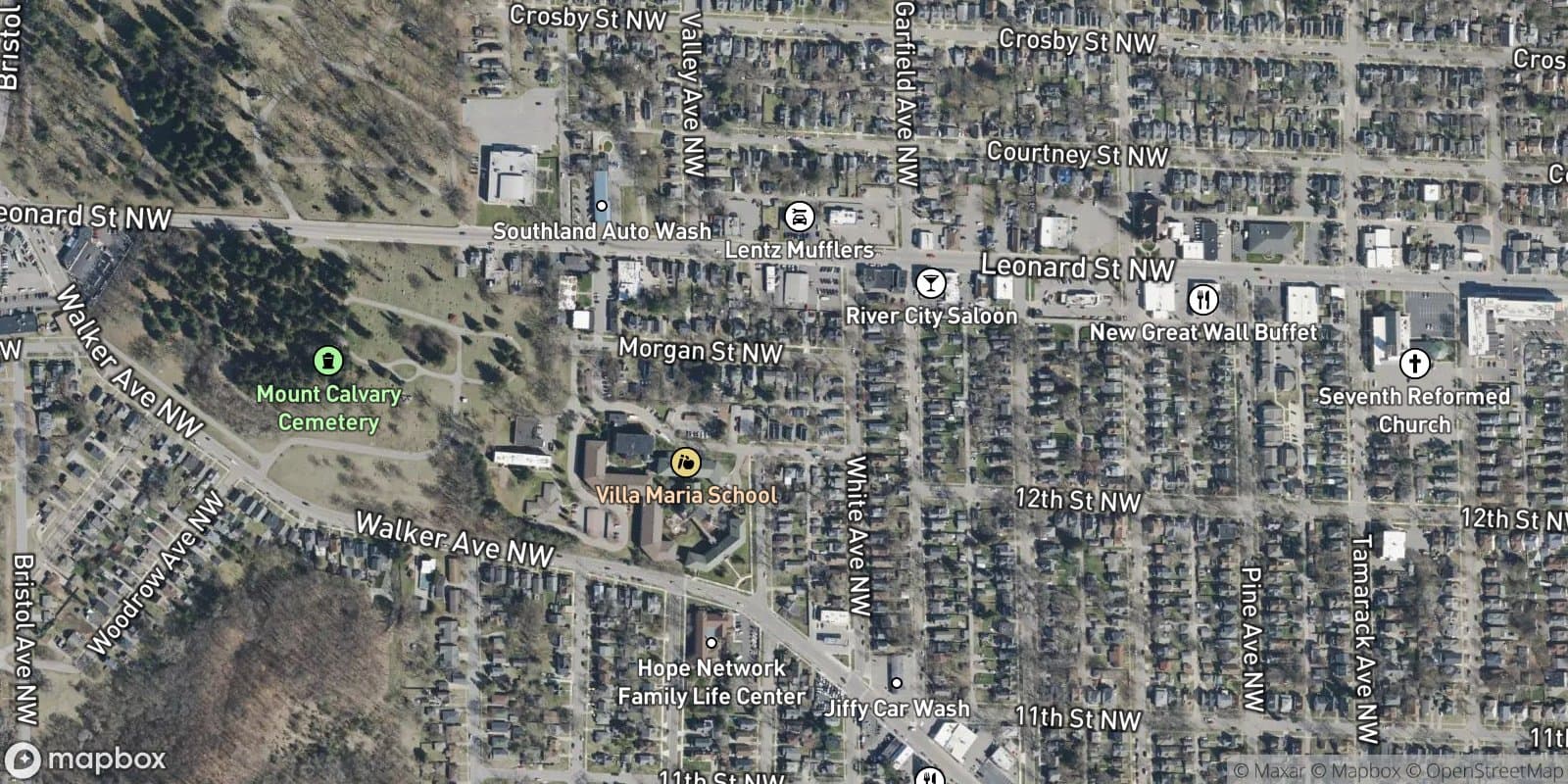 Whites 2nd Add. — satellite view