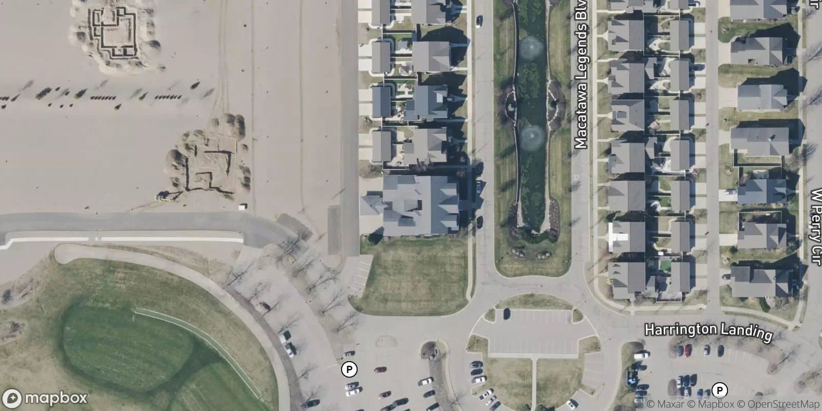 The Grove of Macatawa Legends — satellite view