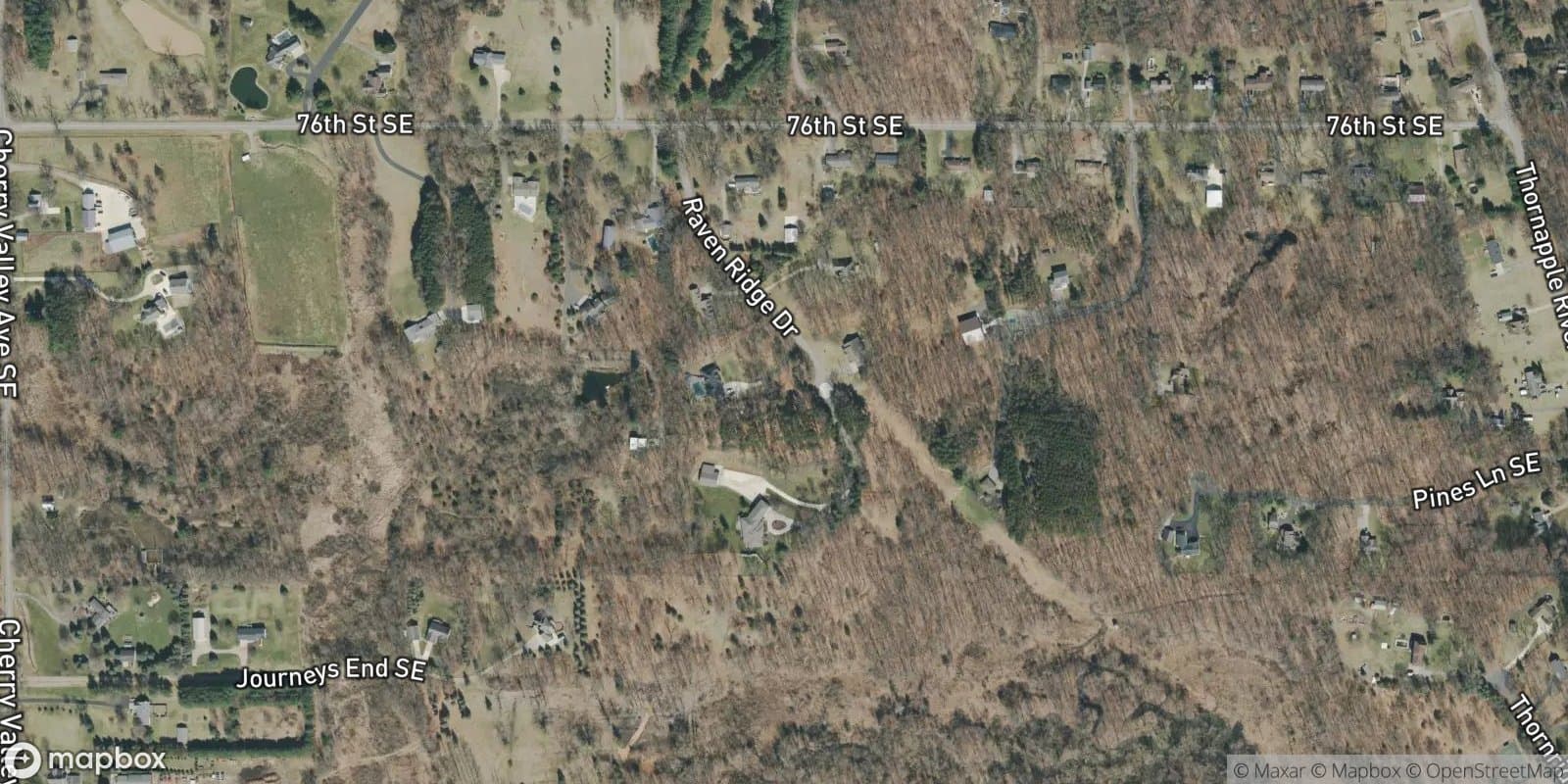 Raven Ridge — satellite view
