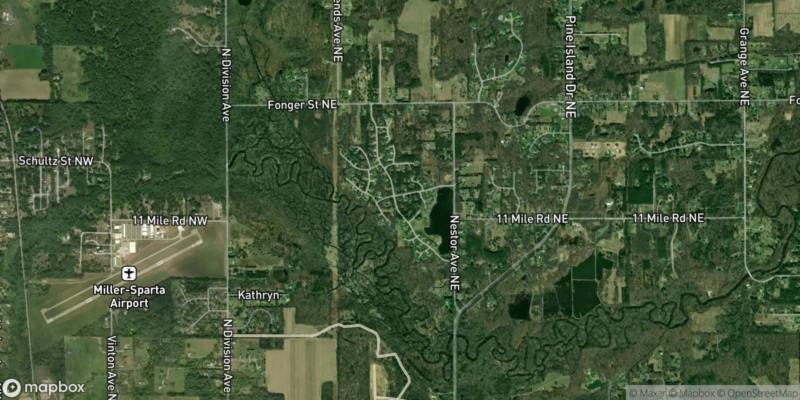 River Bend — satellite view