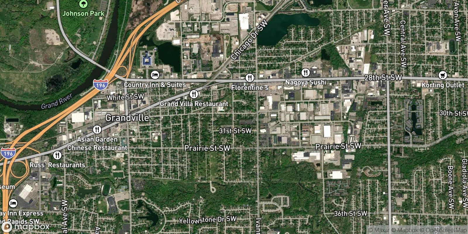 Closterhouse & Wilson Plat of Hamilton Park — satellite view