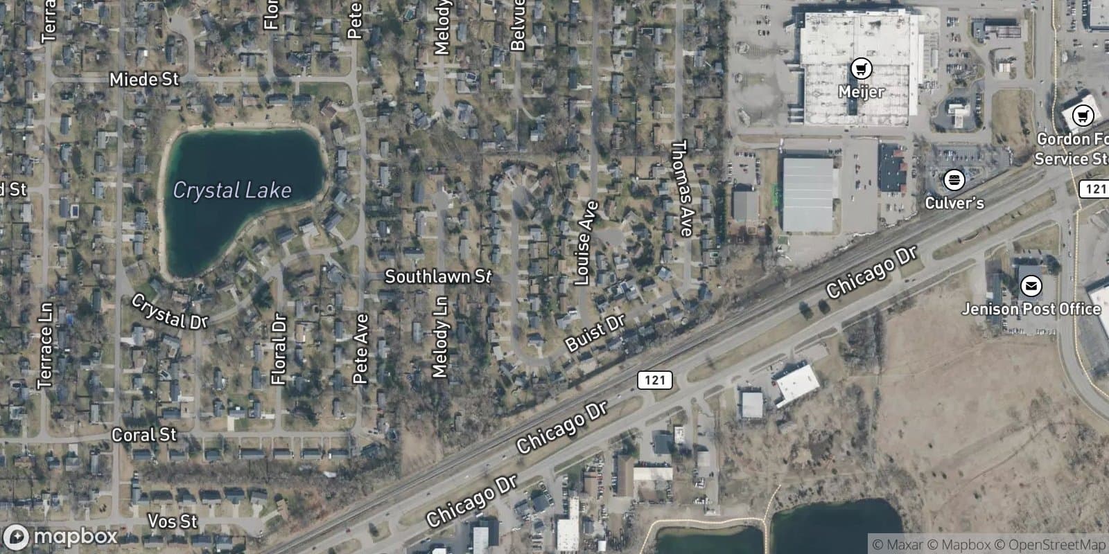 Palmatier Estates — satellite view