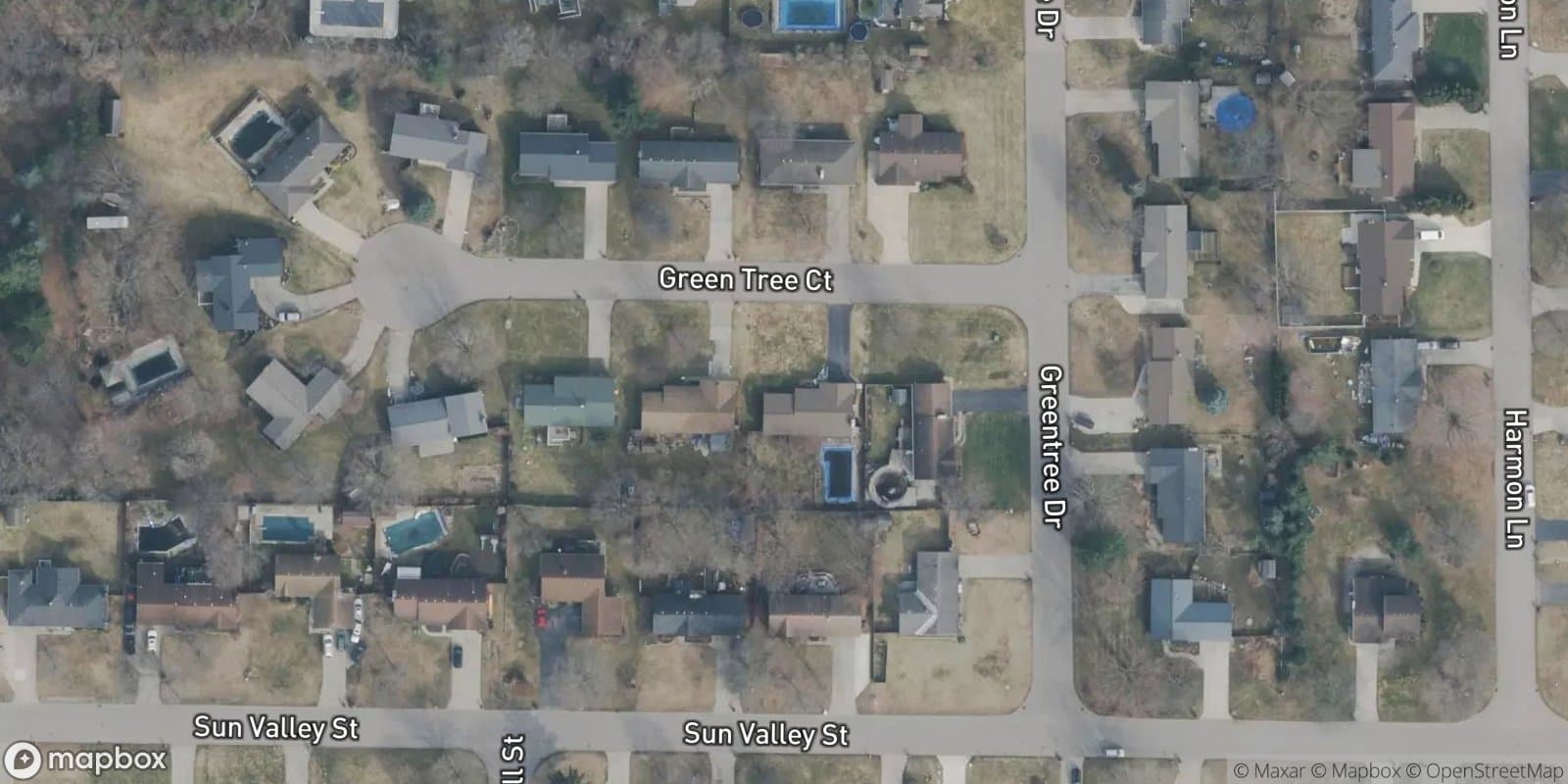 Sun Valley Estates — satellite view