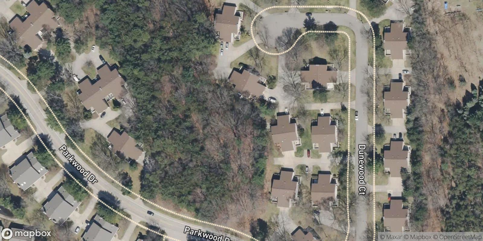 Parkwood Village Condominium — satellite view