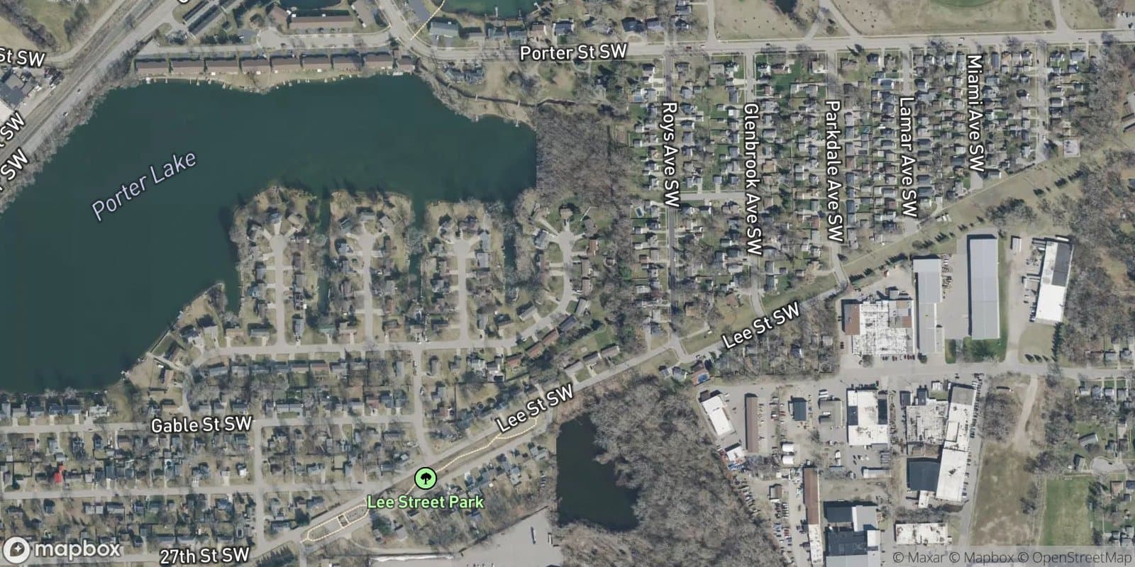 East Grandville Estates No.3 — satellite view