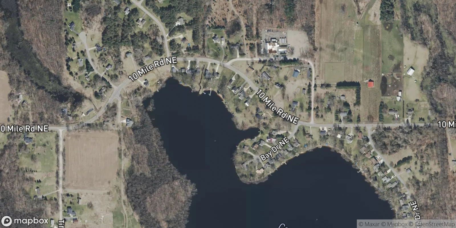 Cowan Lake Plat — satellite view