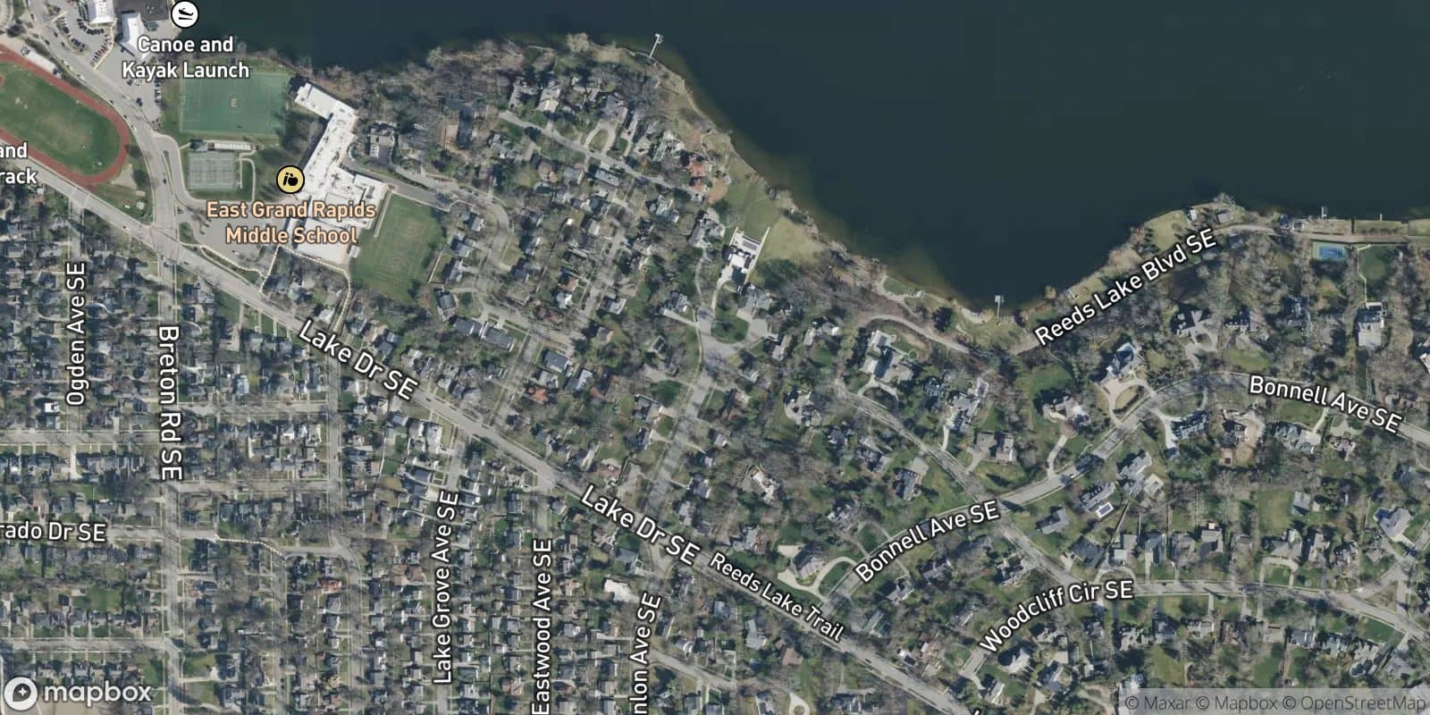 Minor-Martin Plat — satellite view