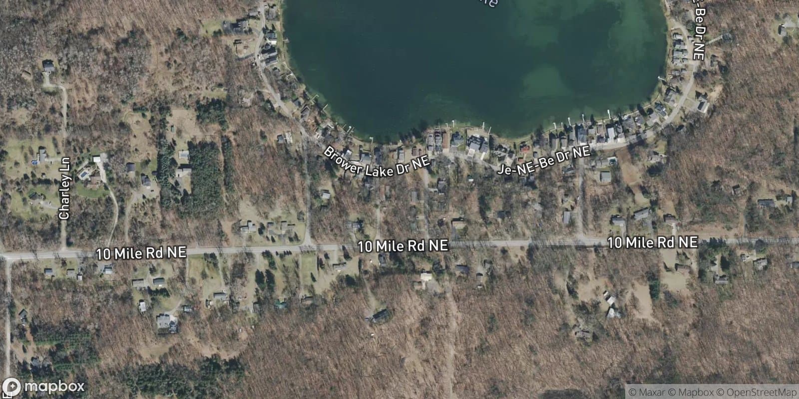 E A Smith'S Plat of Brower Lake No.2 — satellite view