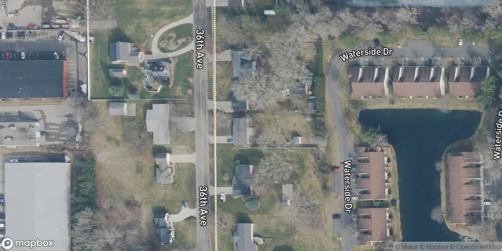 School View Plat — satellite view