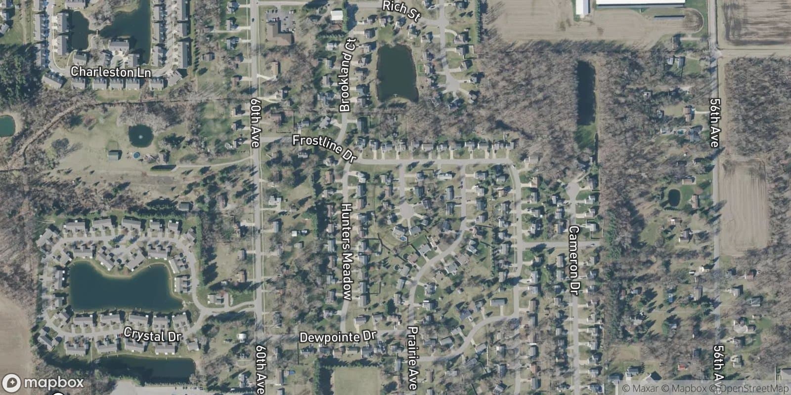 Dewpointe Acres Estates — satellite view