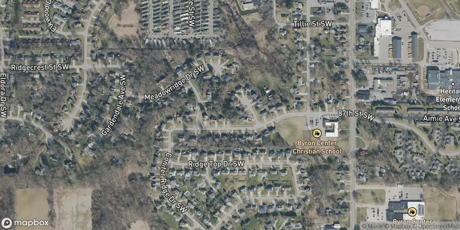 Woodmeadow Estates No.2 — satellite view