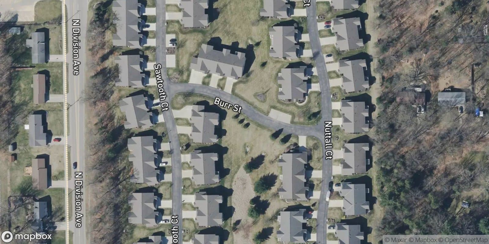 Sawgrass Condominiums — satellite view