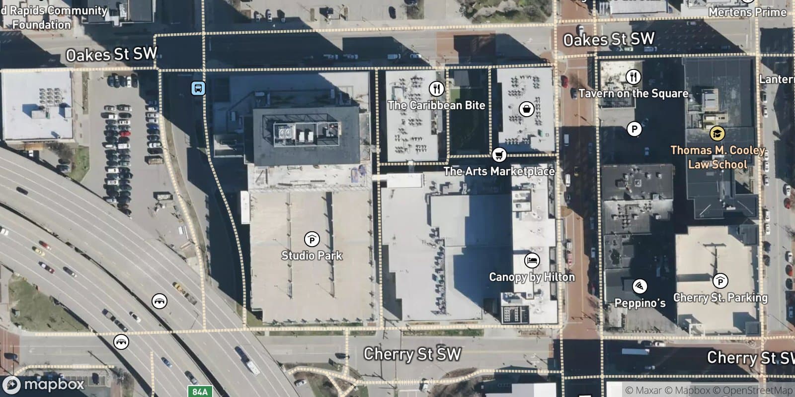 Studio Park Condominium — satellite view