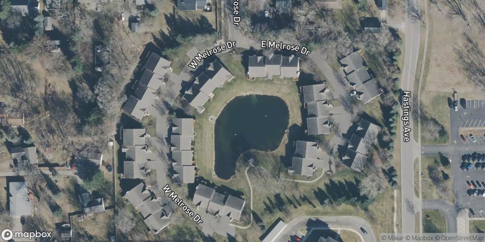 Thornapple Ridge — satellite view