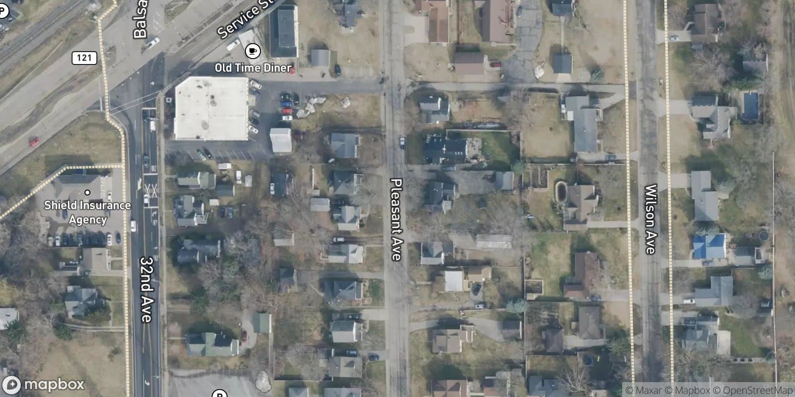 Village of Hudsonville — satellite view