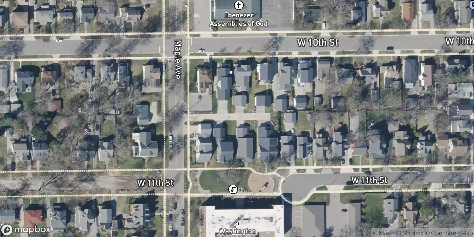 Washington School Site Condos — satellite view