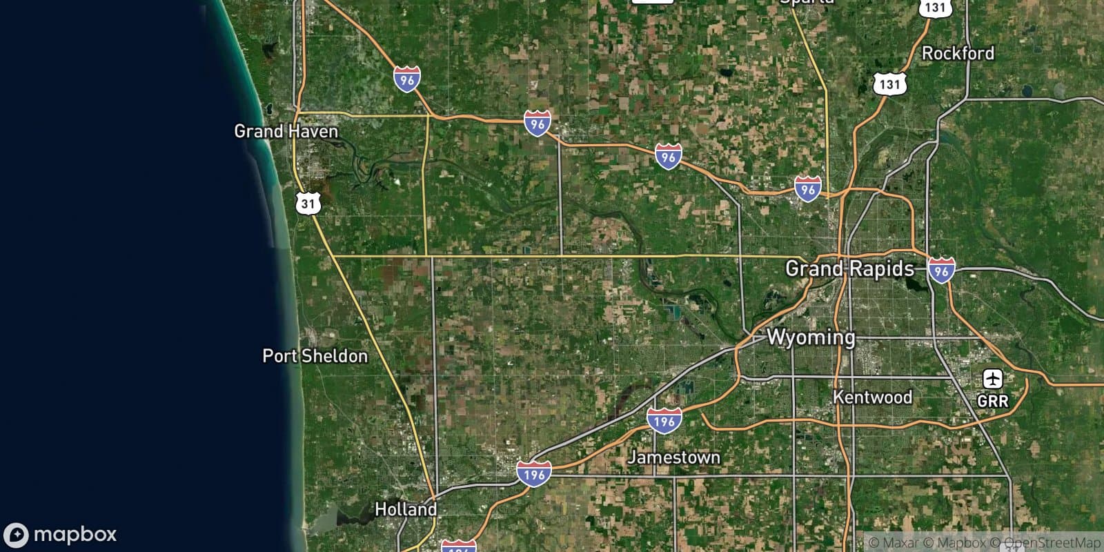 Dewpointe East Area — satellite view