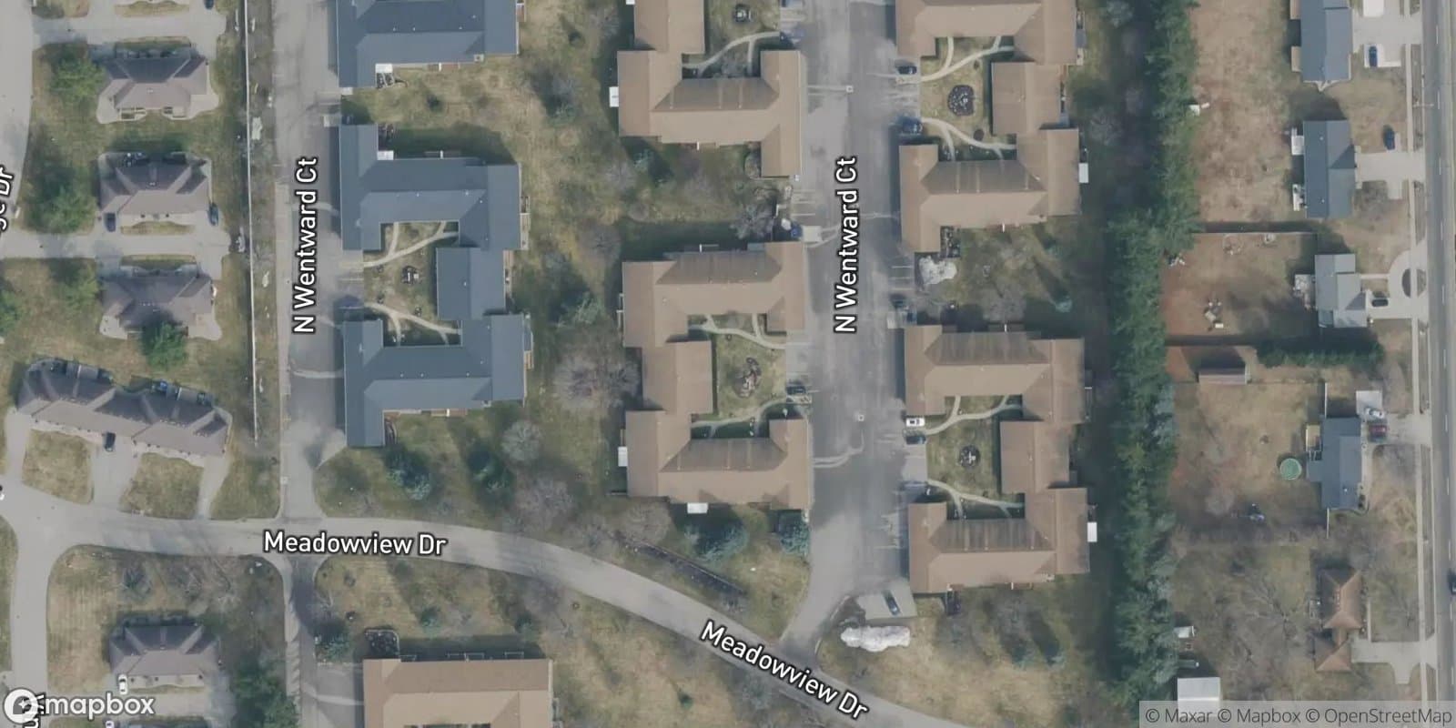 Pinebrook Estates Condominiums — satellite view