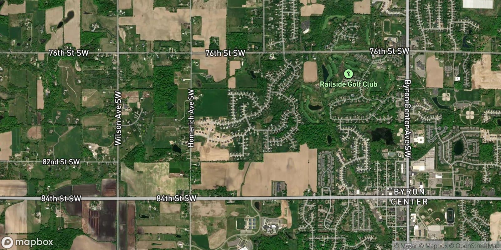 Railside West — satellite view