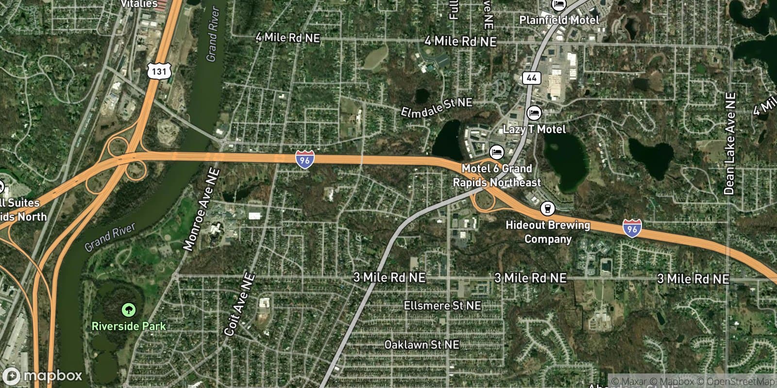 Kensboro — satellite view