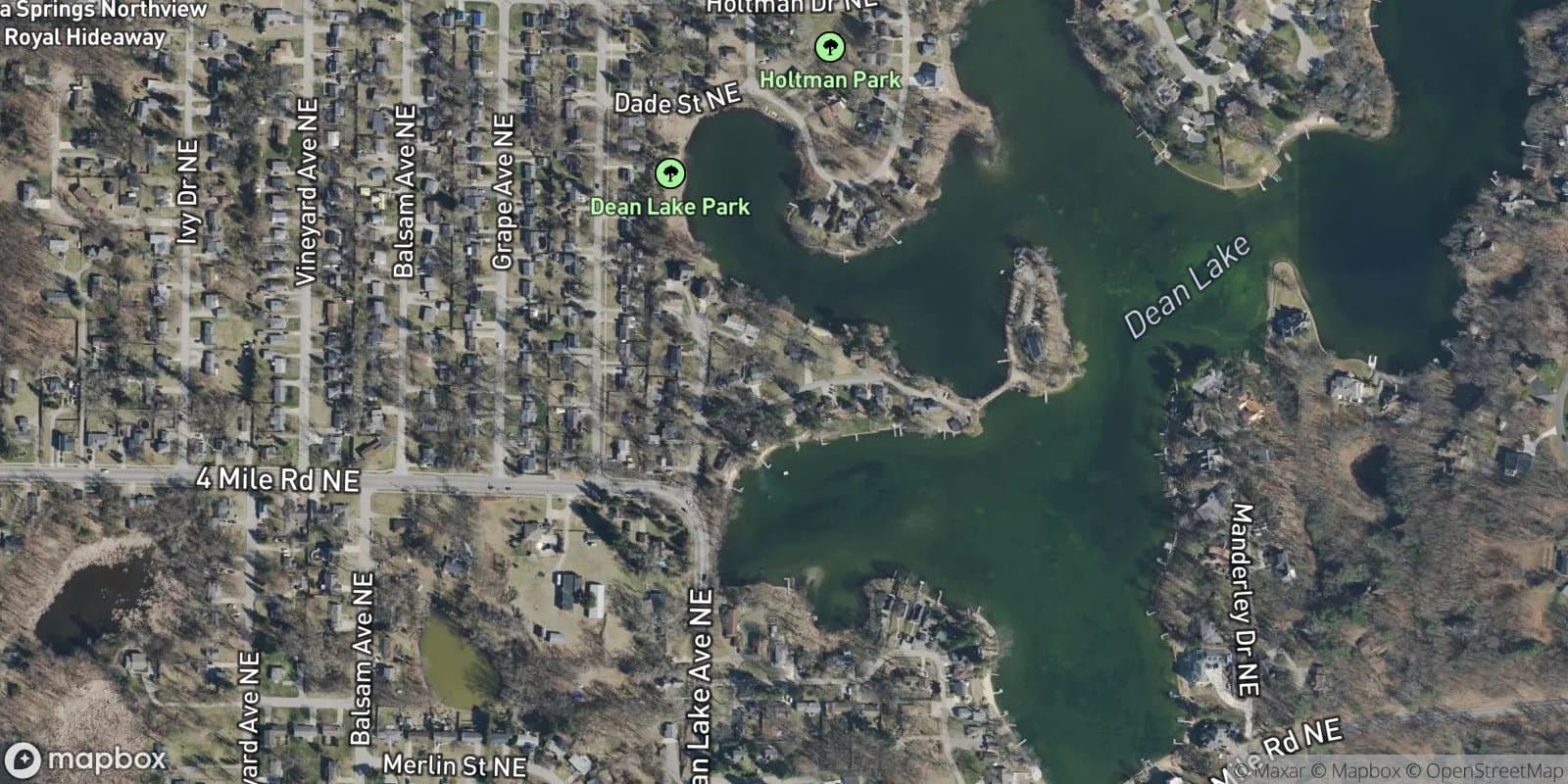 Breezy Point Park — satellite view