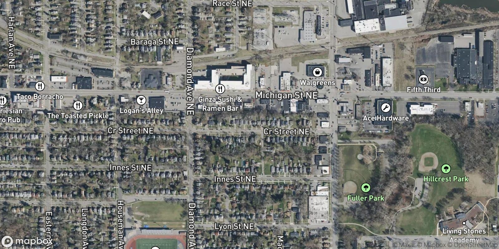 Glenbrook Add. — satellite view