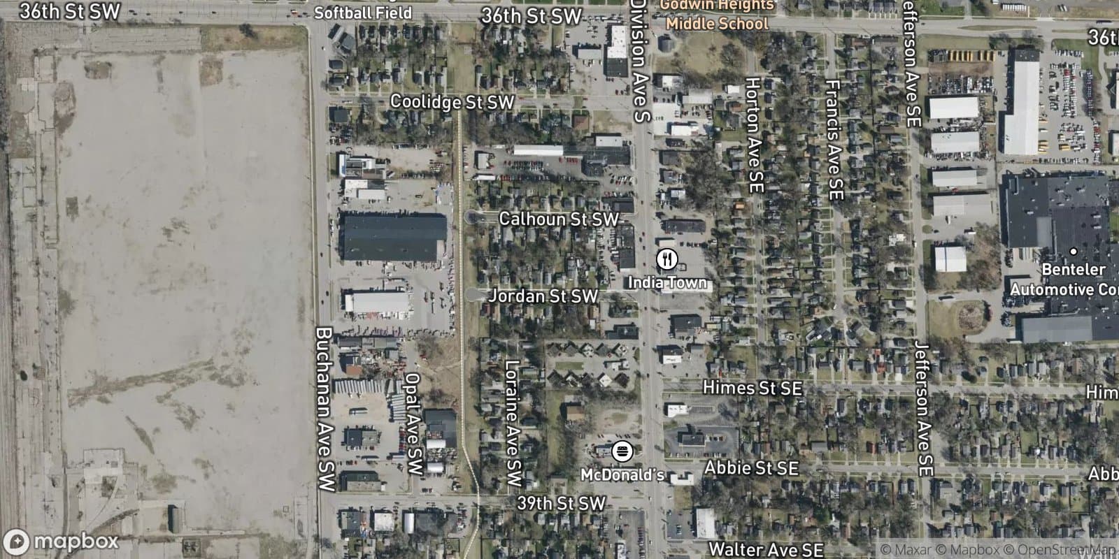 Jordans Plat — satellite view