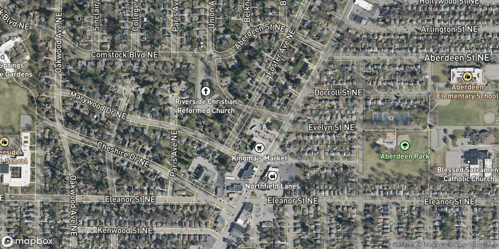 Riverside Gardens Add. No.3 — satellite view