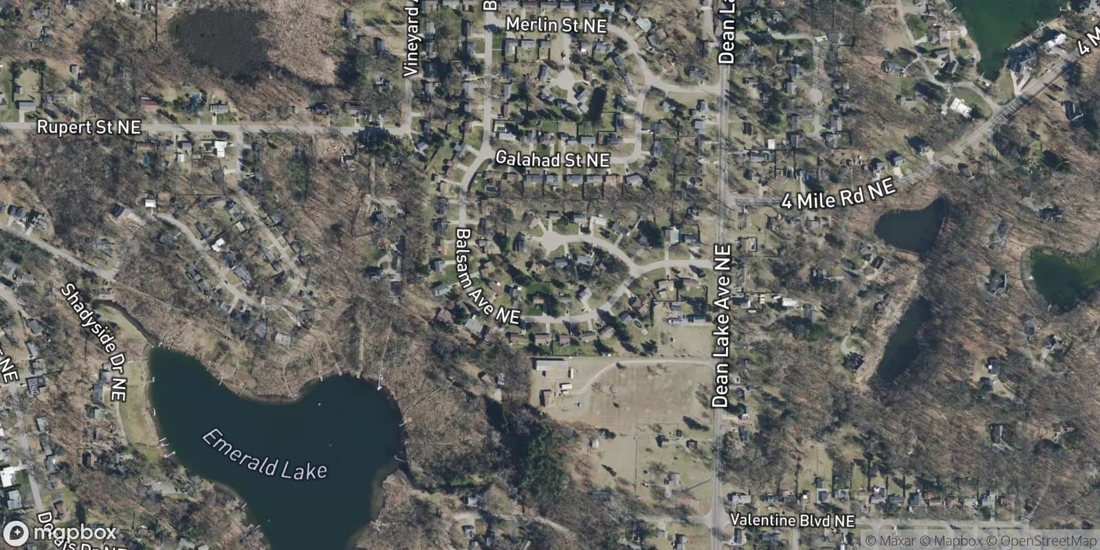 Emerald Lake Acres — satellite view