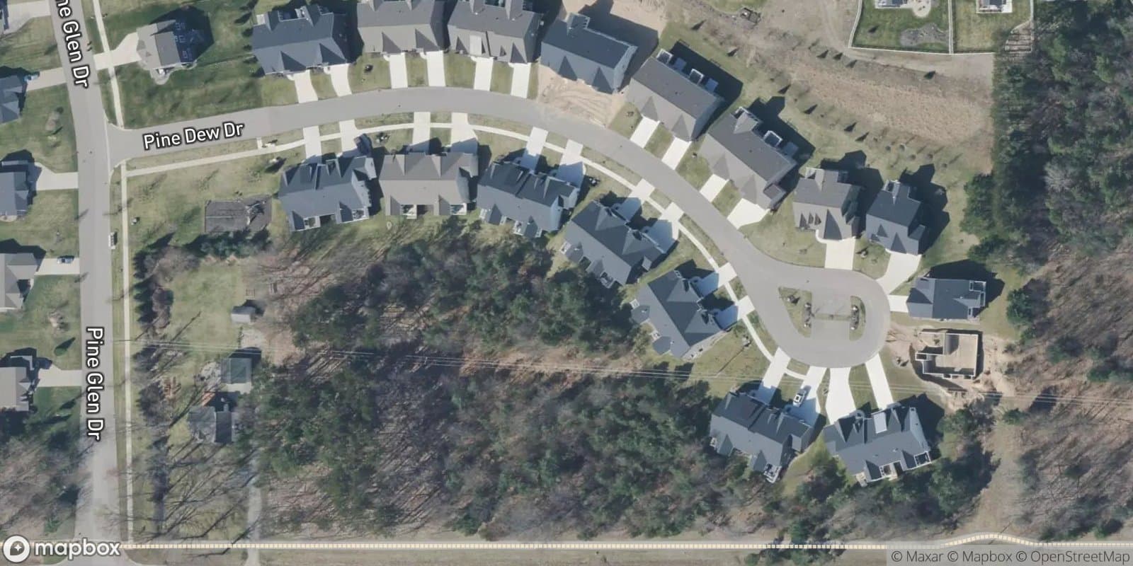 Lincoln Pines Condominiums — satellite view