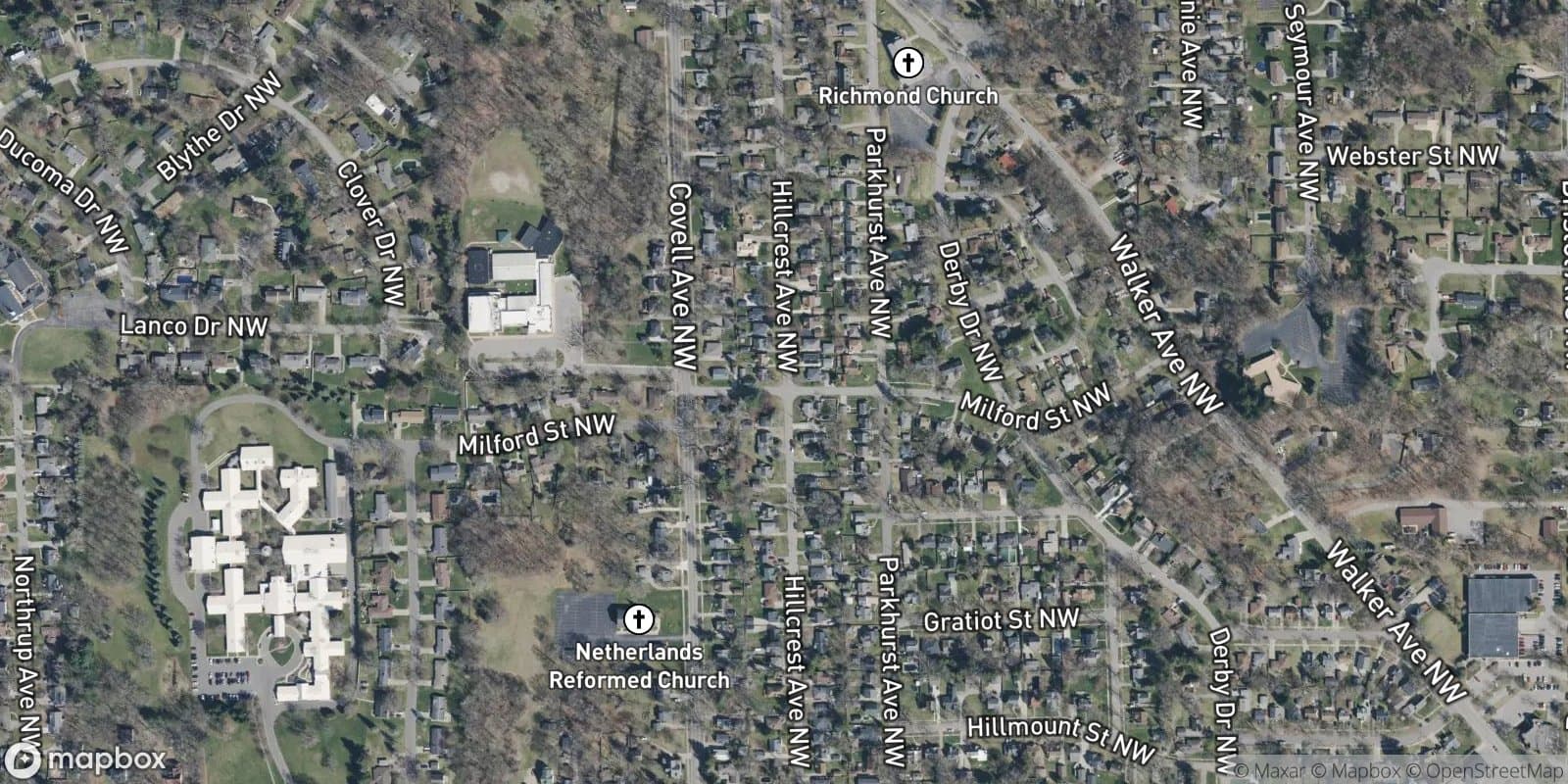 Hill - Crest — satellite view