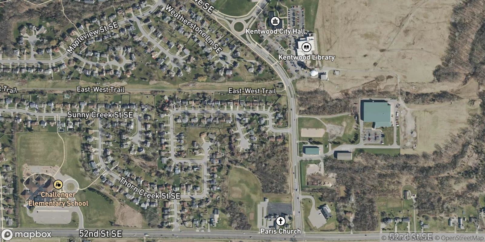 Rum Creek Estates — satellite view